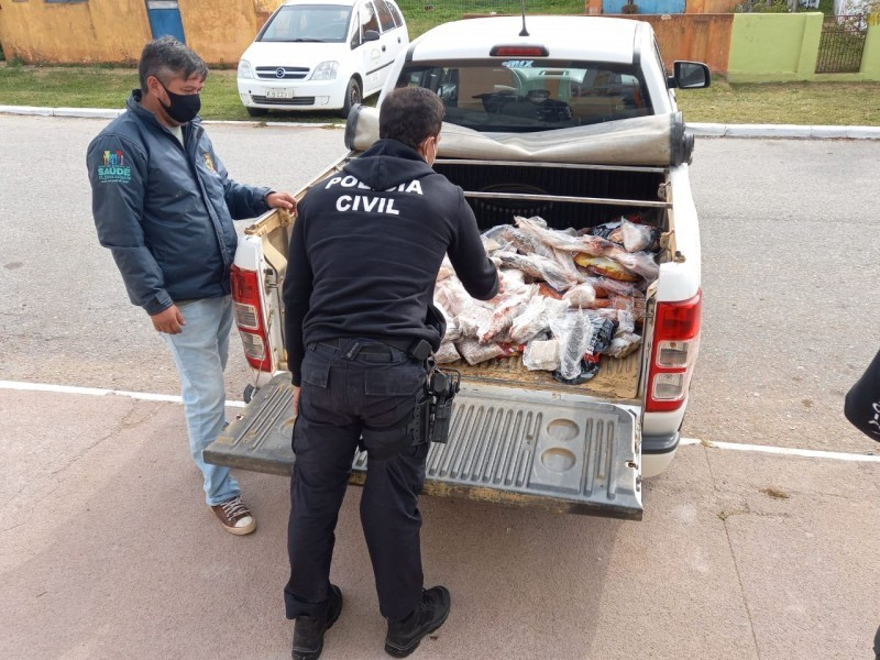 Opera&ccedil;&atilde;o da Pol&iacute;cia Civil prendeu duas pessoas
