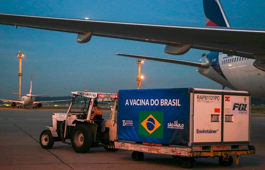 Novo lote chegou um dia antes do previsto