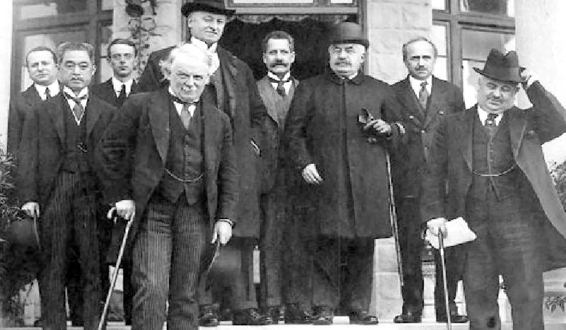 Integrantes do Conselho Supremo dos Aliados