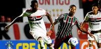 São Paulo e Fluminense empataram sem gols na estreia do Brasileirão
