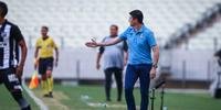 O auxiliar técnico Evandro Fornari, que comandou o Grêmio no Castelão, admitiu que a equipe teve rendimento abaixo do esperado no primeiro tempo e ressaltou o poder de reação do Tricolor