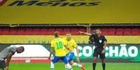 Richarlison marcou na vitória do Brasil no Beira-Rio