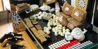 Agentes encontraram 25 quilos de insumos, seis quilos de crack e três quilos de cocaína