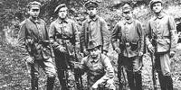 Soldados insurgentes da Polônia.