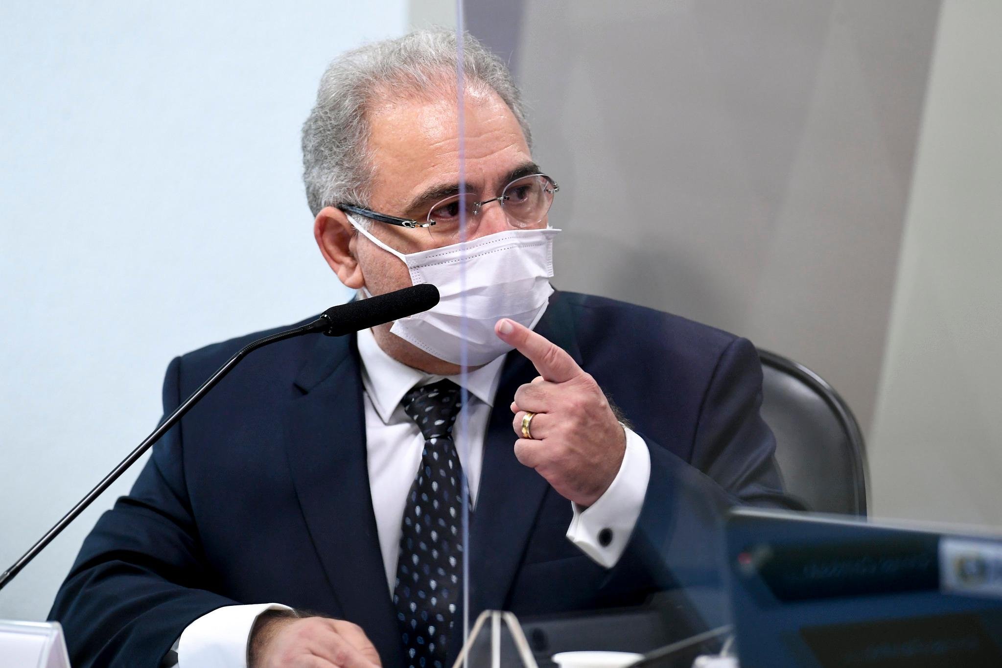 Ministro da Sa&uacute;de dep&otilde;e na CPI da Covid nesta ter&ccedil;a-feira
