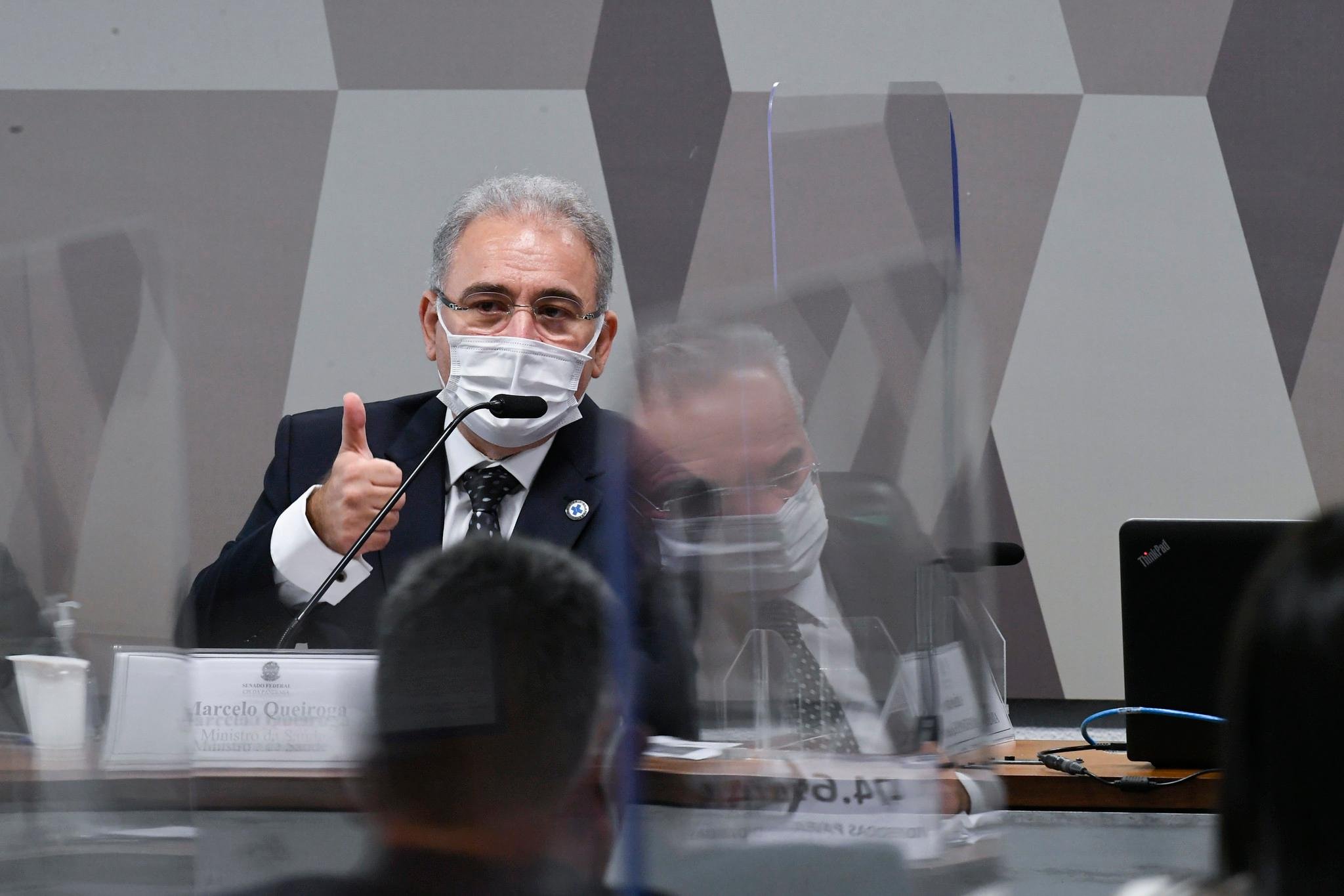 Ministro da Sa&uacute;de dep&otilde;e na CPI da Covid nesta ter&ccedil;a-feira