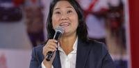 A candidata (Fuerza Popular) Keiko Fujimori.
