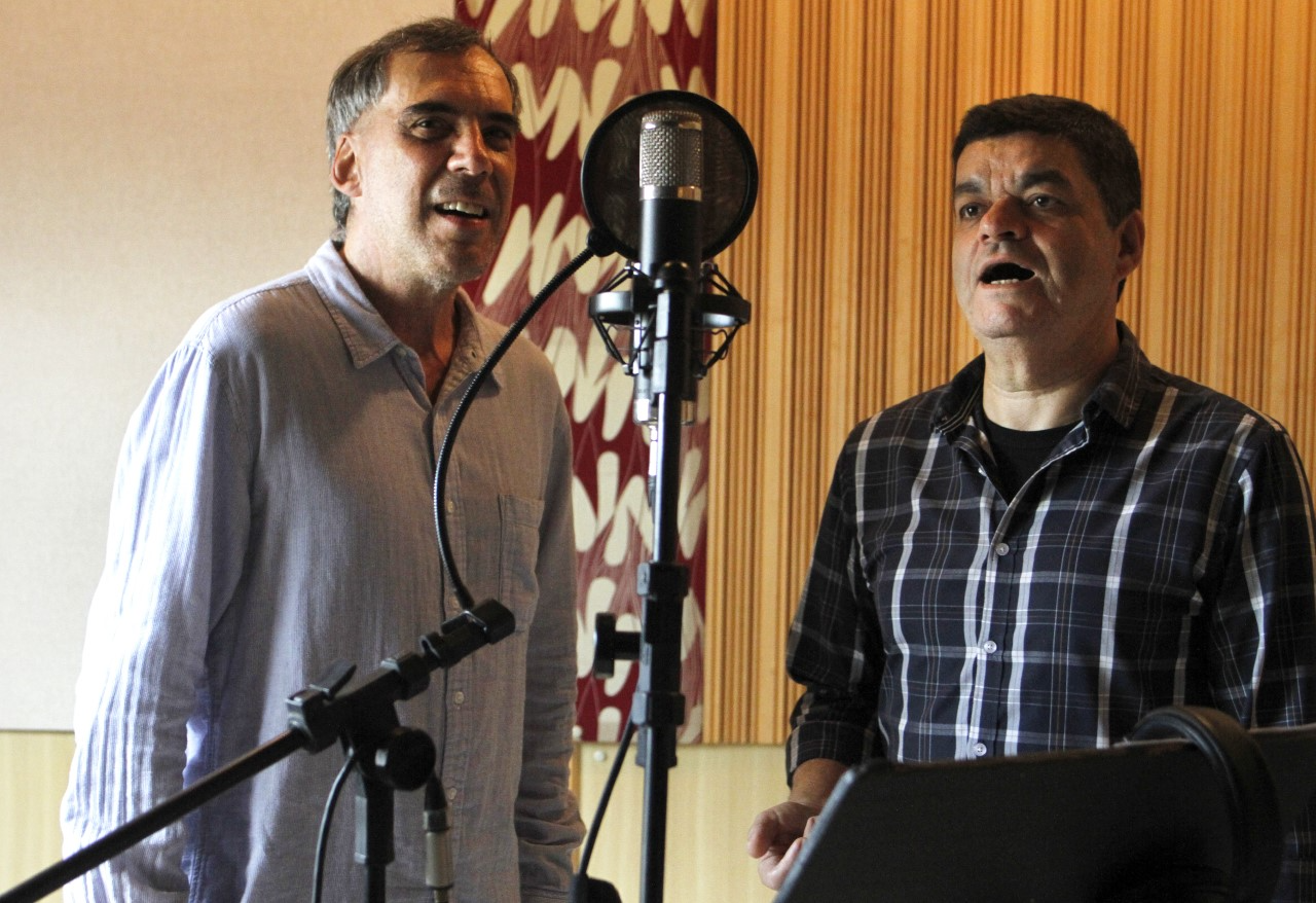 Arnaldo Antunes e Ded&eacute; Paraizo se conheceram em 2010
