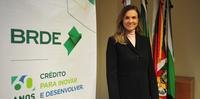 A diretora-presidente Leany Lemos, destaca a sustentabilidade como o principal compromisso da BRDE