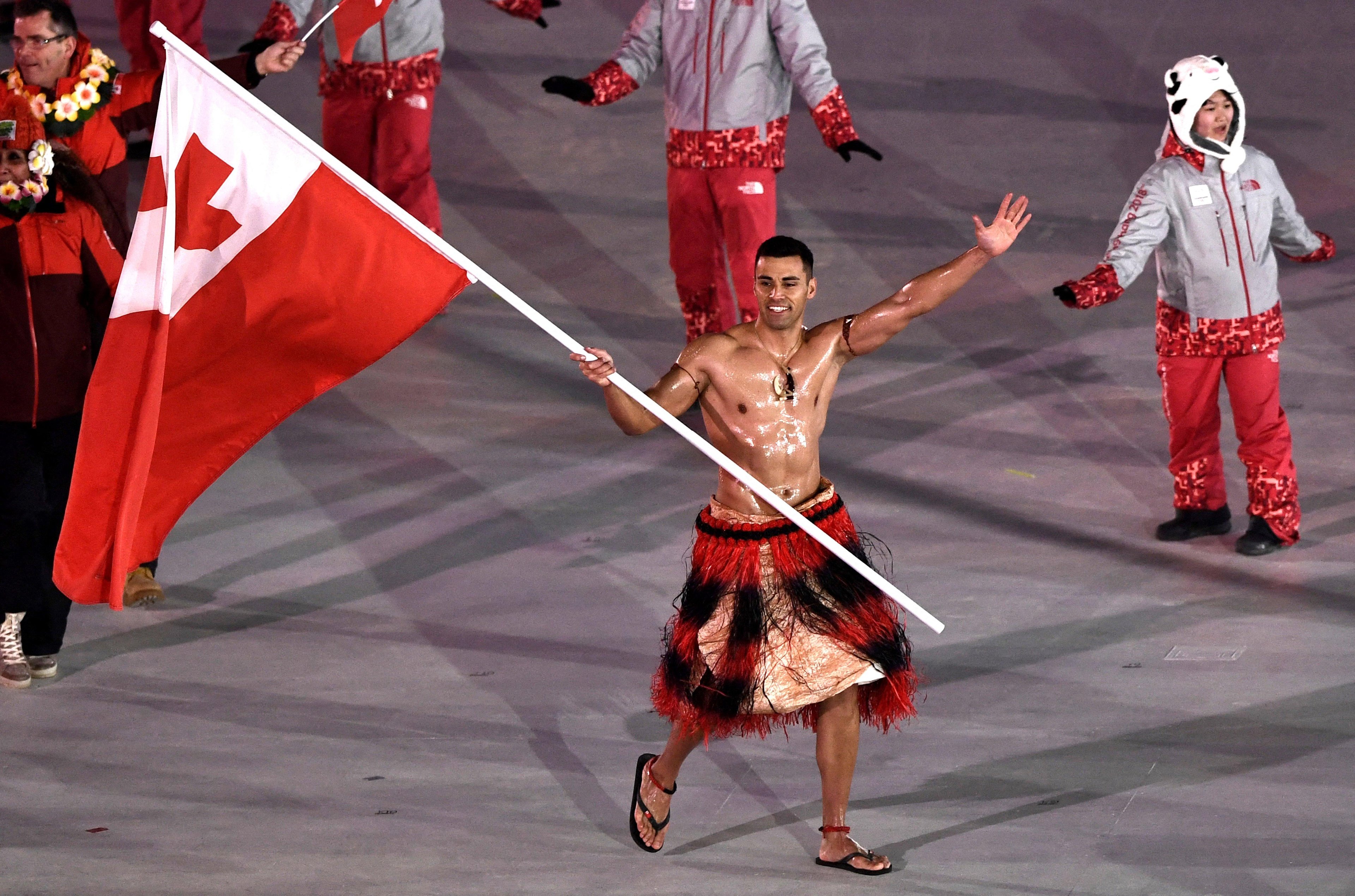 Pita Taufatofua ficou famoso por suas fotos sem camisa durante a cerim&ocirc;nia de abertura dos Jogos Ol&iacute;mpicos da Rio-2016
