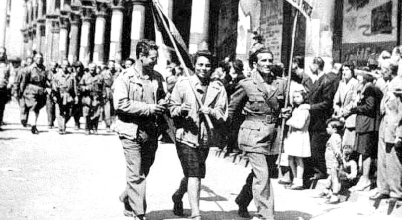Manifesta&ccedil;&atilde;o antifascista na It&aacute;lia