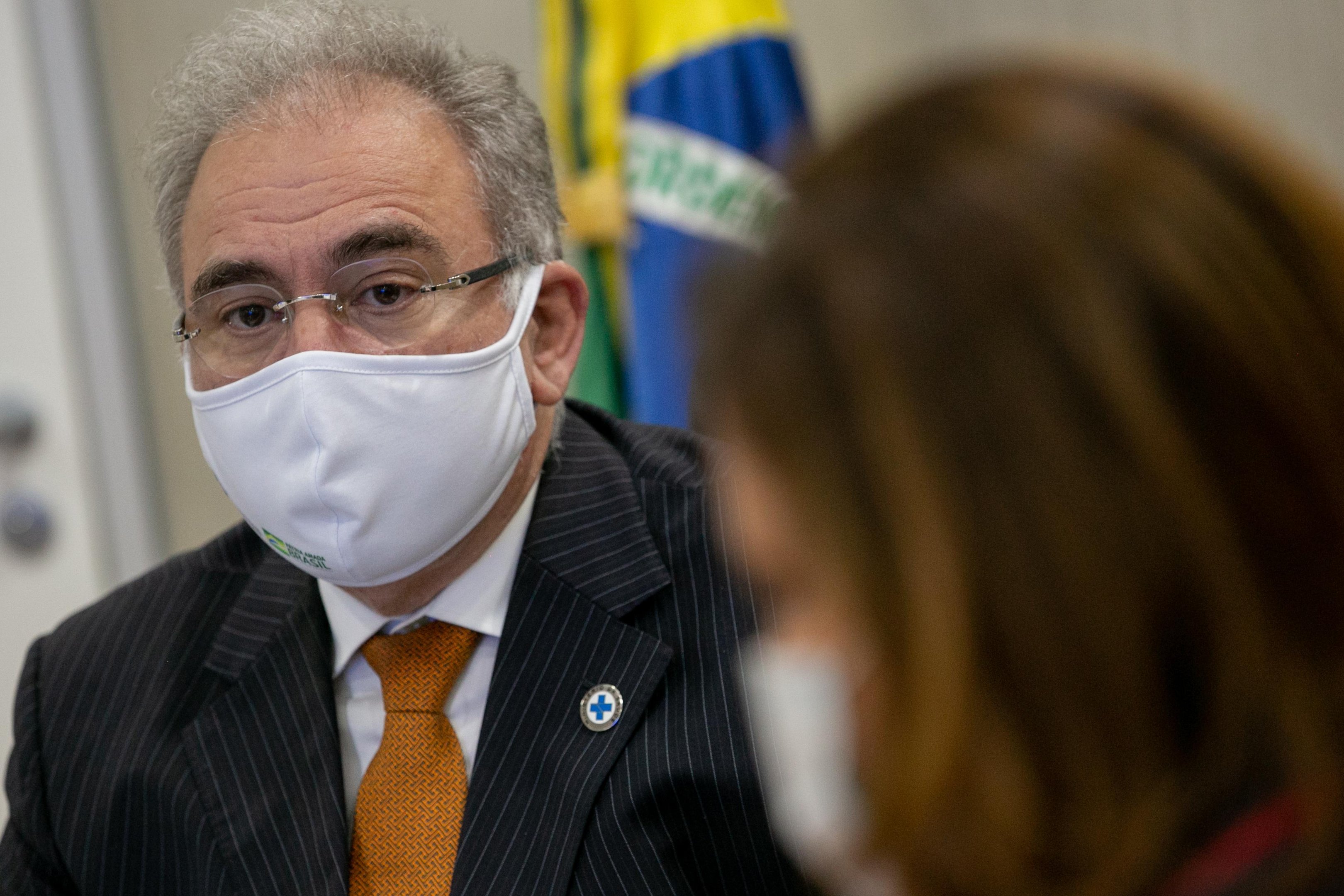 Ministro da Sa&uacute;de apresentou presidente como o "principal ativo" para o Brasil avan&ccedil;ar no combate &agrave; pandemia