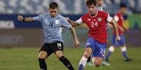 Uruguai e Chile empataram em 1 a 1 em Cuiabá