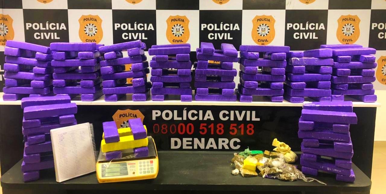 Traficante foi preso em flagrante