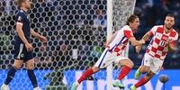 Luka Modric marcou o segundo gol da partida