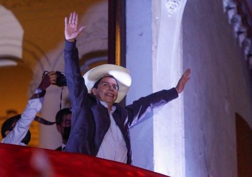 Pedro Castillo foi o vitorioso do pleito no Peru