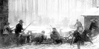 Polacos e alemães enfrentaram-se, em Groostein, com mais de cem baixas