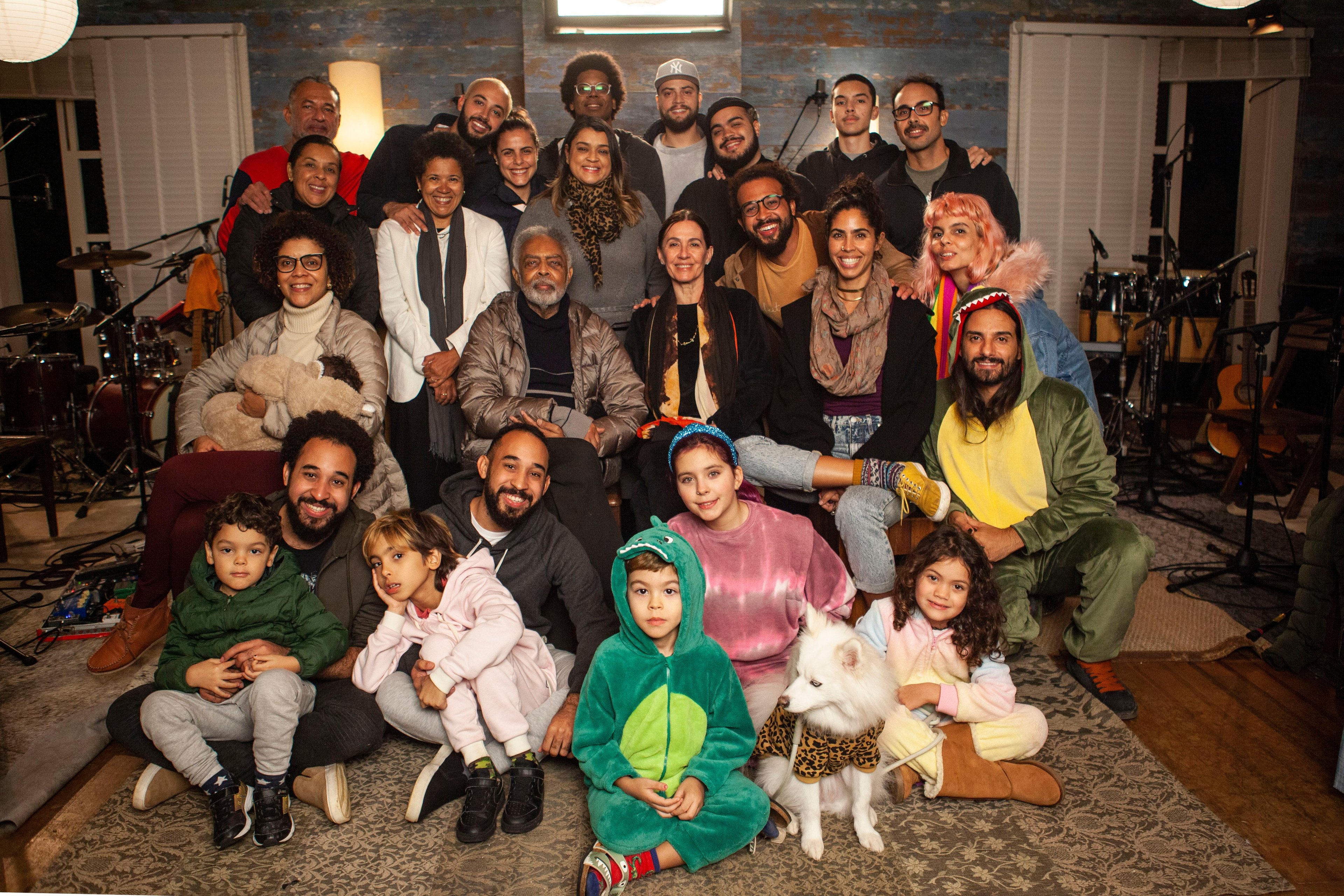 Foco sr&aacute; uma das fam&iacute;lias mais famosas da cena cultural brasileira: os Gil, liderada pelo premiado cantor e compositor Gilberto Gil