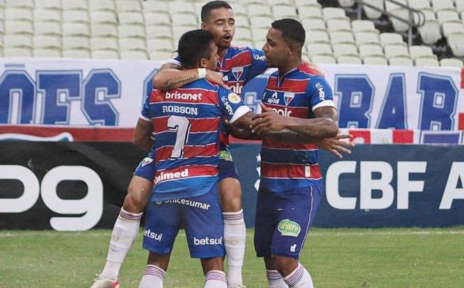 Fortaleza venceu de virada e segue no G-4 do Brasileir&atilde;o