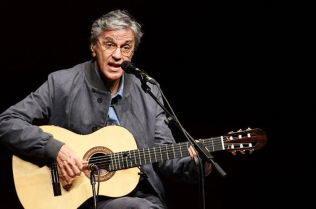 Caetano Veloso est&aacute; gravando um novo disco com can&ccedil;&otilde;es in&eacute;ditas