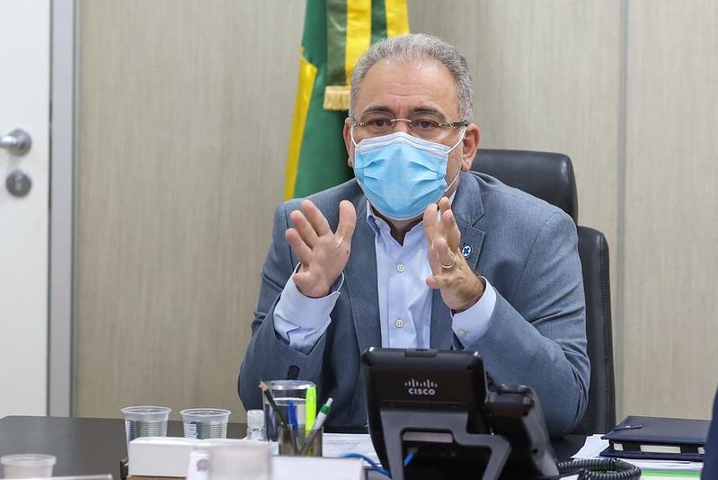 Queiroga ressaltou que n&atilde;o h&aacute; possibilidade de o setor privado adquirir os imunizantes contra Covid-19