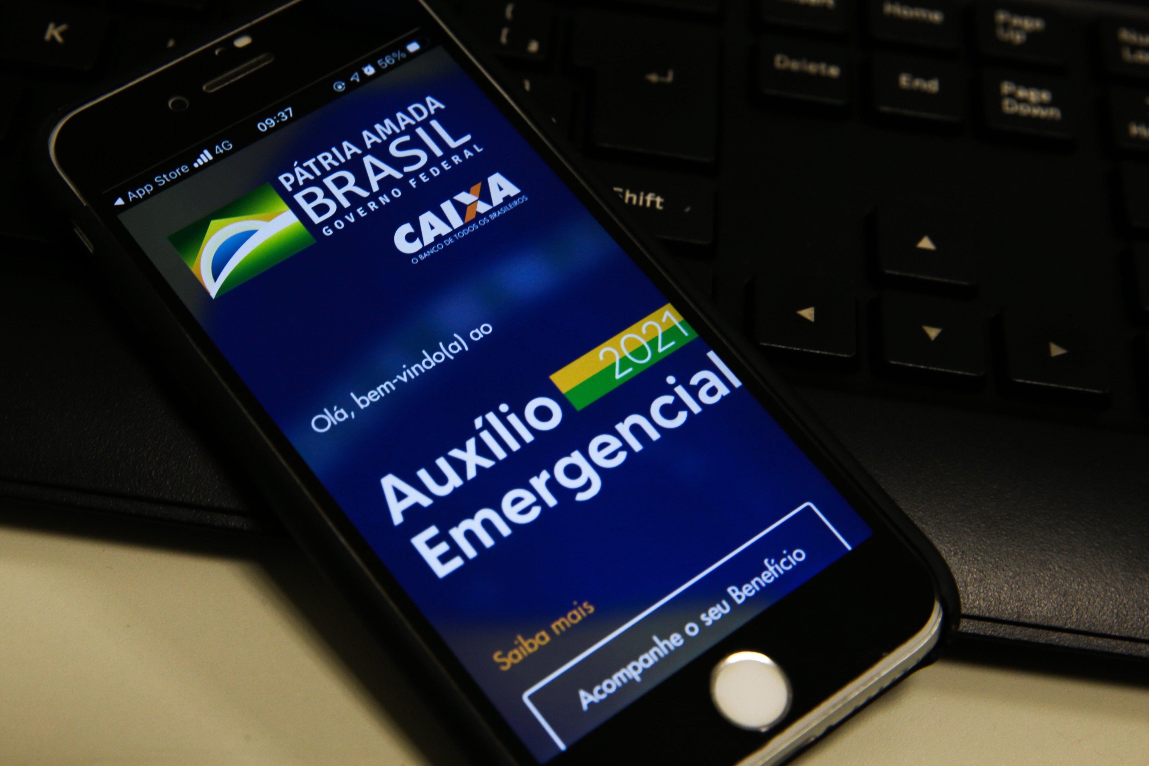 Aux&iacute;lio emergencial 2021.