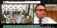 Presidente Jair Bolsonaro em entrevista exclusiva à Rádio Guaíba