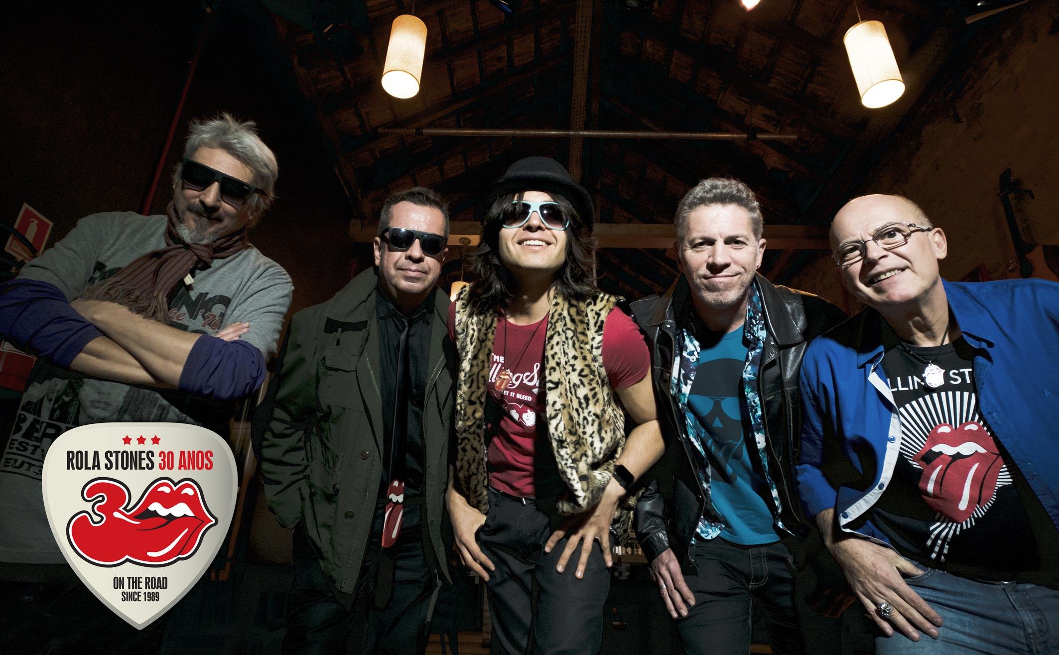 Pelo projeto O Rock T&aacute; Vivo, a banda Rola Stones vai fazer um tributo aos Rolling Stones, que nesta segunda, dia 12, completa 59 anos de trajet&oacute;ria