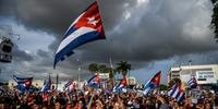 Cuba registrou protestos nos últimos dias