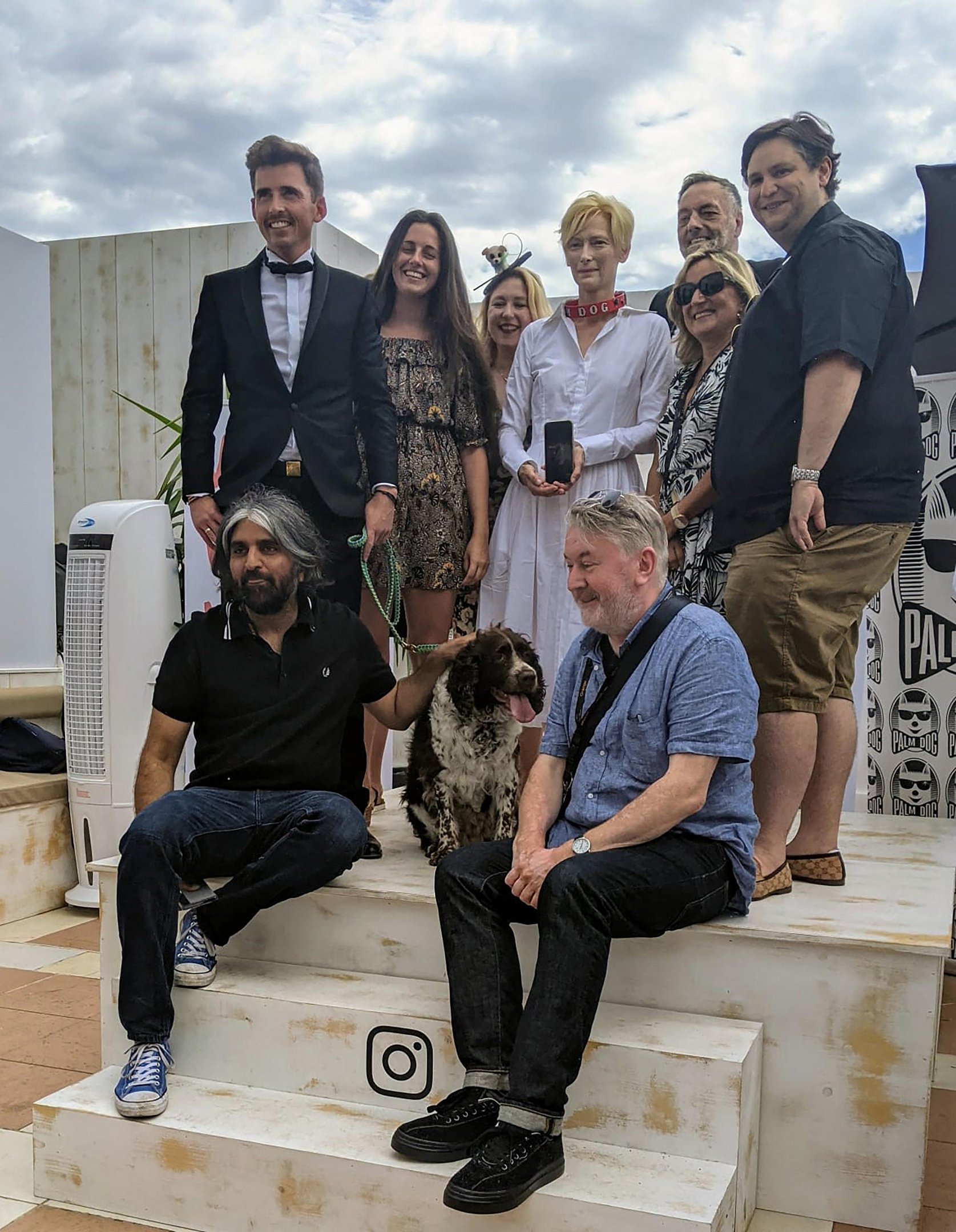 Os tr&ecirc;s c&atilde;es da ra&ccedil;a springer spaniel da atriz Tilda Swinton, conquistaram nesta sexta-feira (16) a Palm Dog 2021.