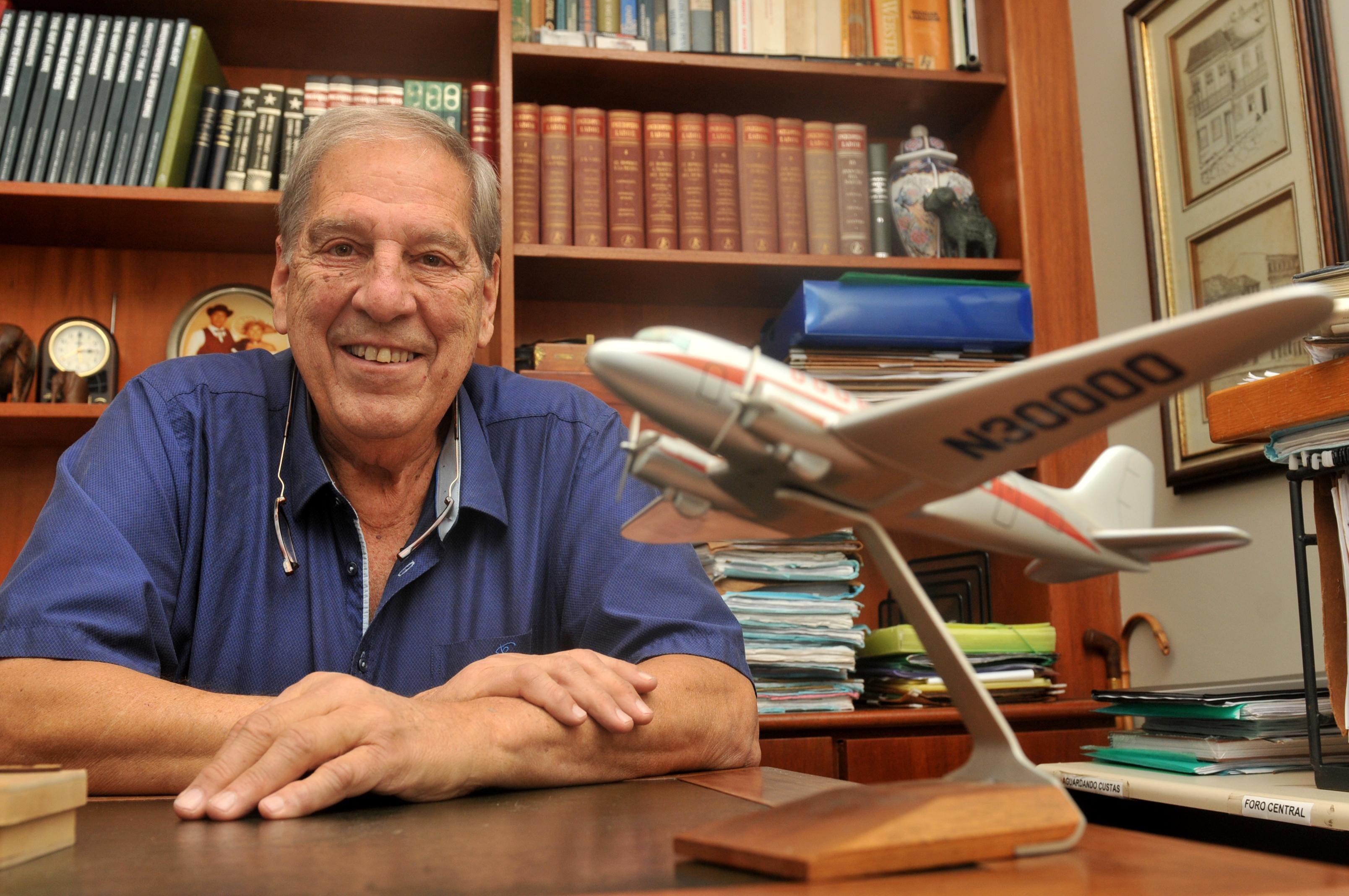 Nelson Hillcoat Correa foi comandante da Varig ao longo de tr&ecirc;s d&eacute;cadas