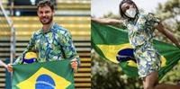 Dupla será porta-bandeiras do Brasil em Tóquio
