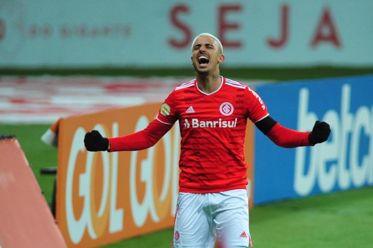 Galhardo marcou gol da vit&oacute;ria do Inter por 1 a 0 sobre o Juventude