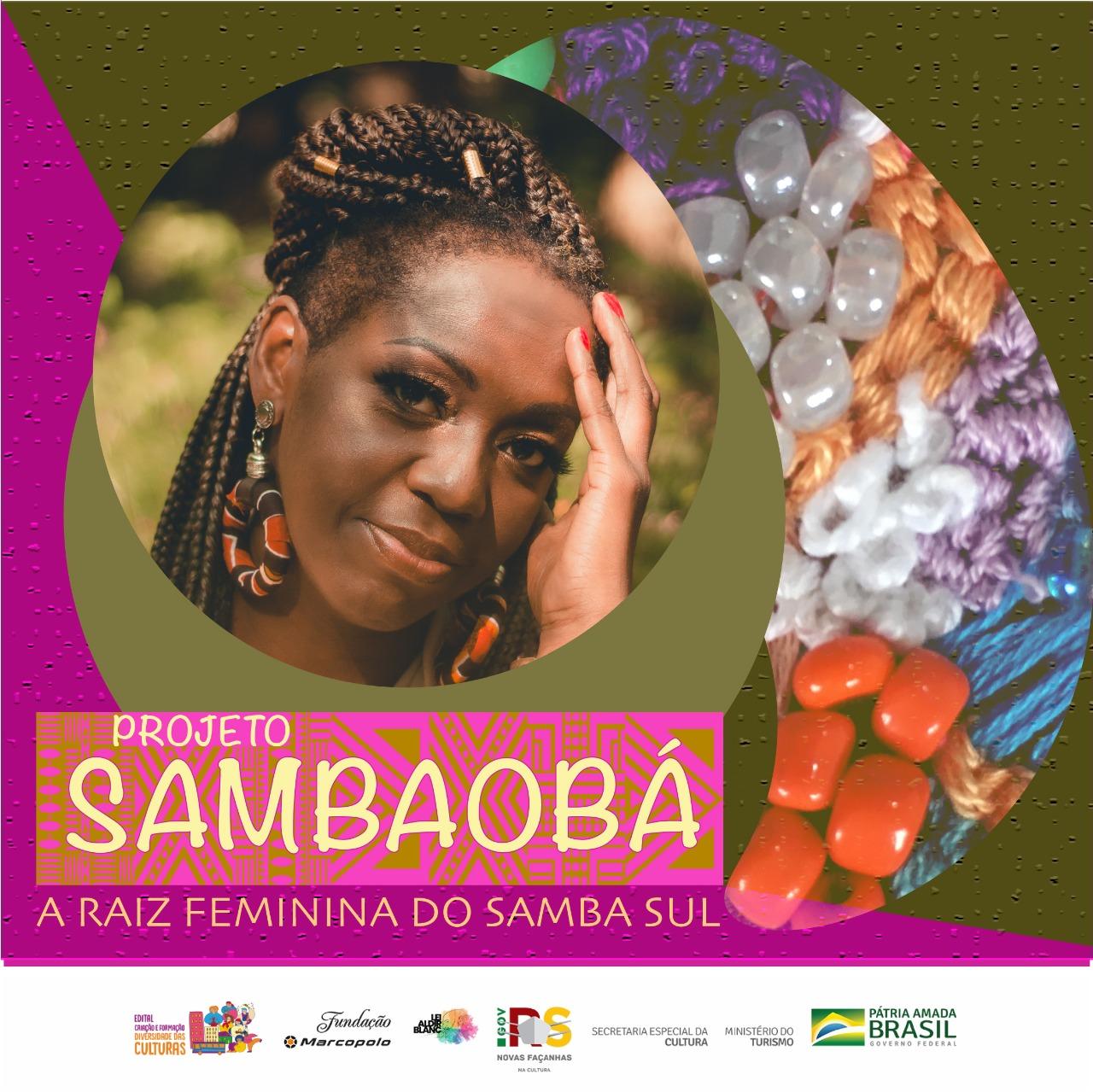 Glau Barros mapeou a presen&ccedil;a de mulheres compositoras, em cinco cidades ga&uacute;chas, em &ldquo;Sambaob&aacute; &ndash; a Raiz Feminina do Samba&rdquo;, projeto que tem lan&ccedil;amento com live com a participa&ccedil;&atilde;o de P&acirc;mela Amaro e Gua&iacute;ra Soares.