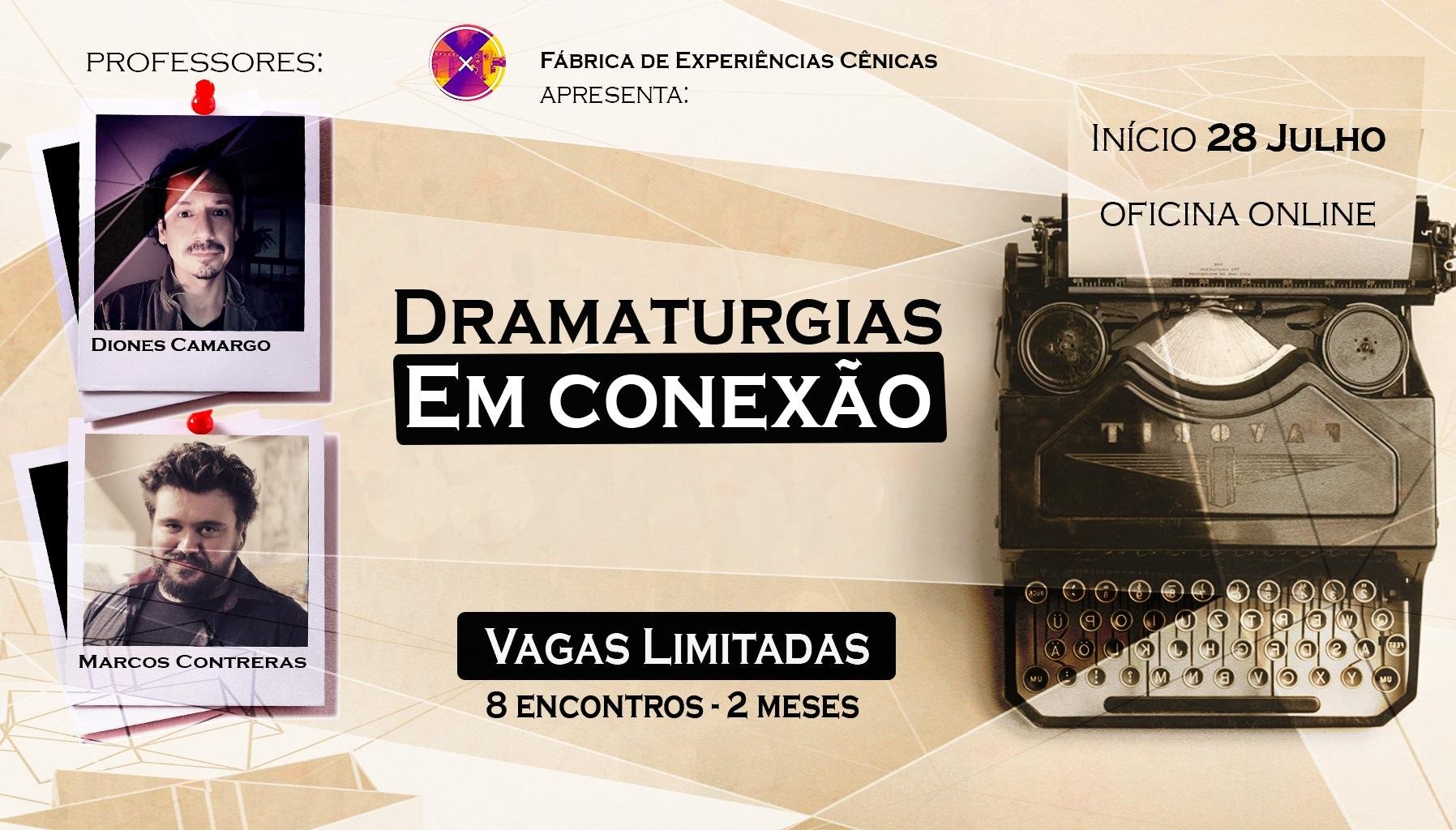 Minitsrantes ir&atilde;o articular conte&uacute;dos e racioc&iacute;nios referentes &agrave; cria&ccedil;&atilde;o de textos para teatro na contemporaneidade, em conson&acirc;ncia com nosso tempo e hist&oacute;ria.