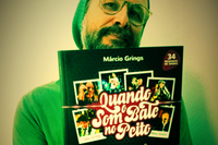 Márcio Grings é jornalista cultural, produtor e escritor e lançou em junho o livro "Quando o Som Bate no Peito"