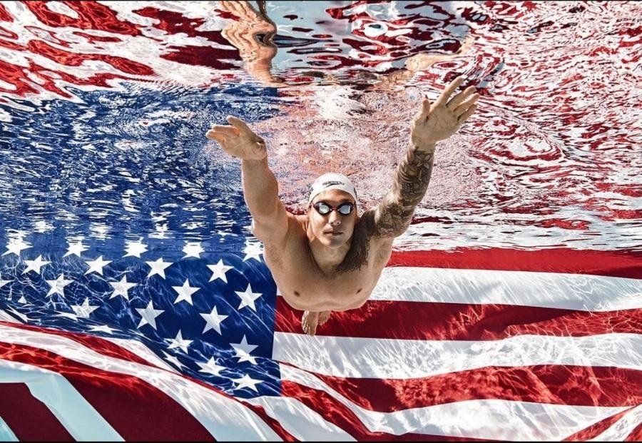 Caeleb Dressel &eacute; apontado como o sucessor de Michael Phelps, com oito t&iacute;tulos em oito provas em que participou em Pequim-2008