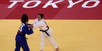 Judoca da Sogipa foi derrotada após mais de 14 minutos de luta e decisões polêmicas da arbitragem