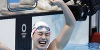 Chinesa bateu recorde olímpico
