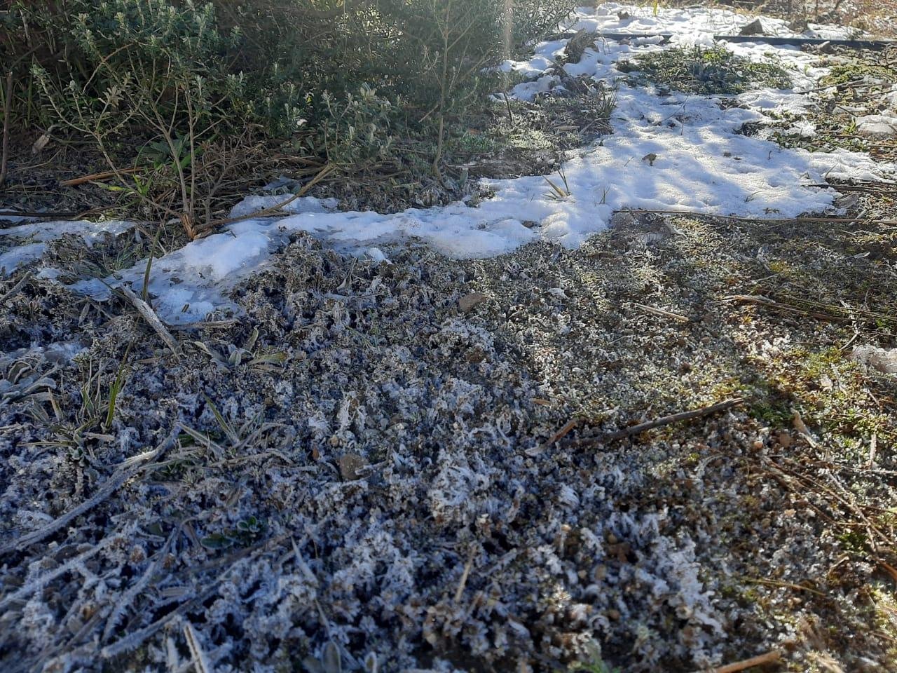 Com frio extremo e neve, S&atilde;o Jos&eacute; dos Ausentes marcou -7,2 &ordm;C no amanhecer de hoje