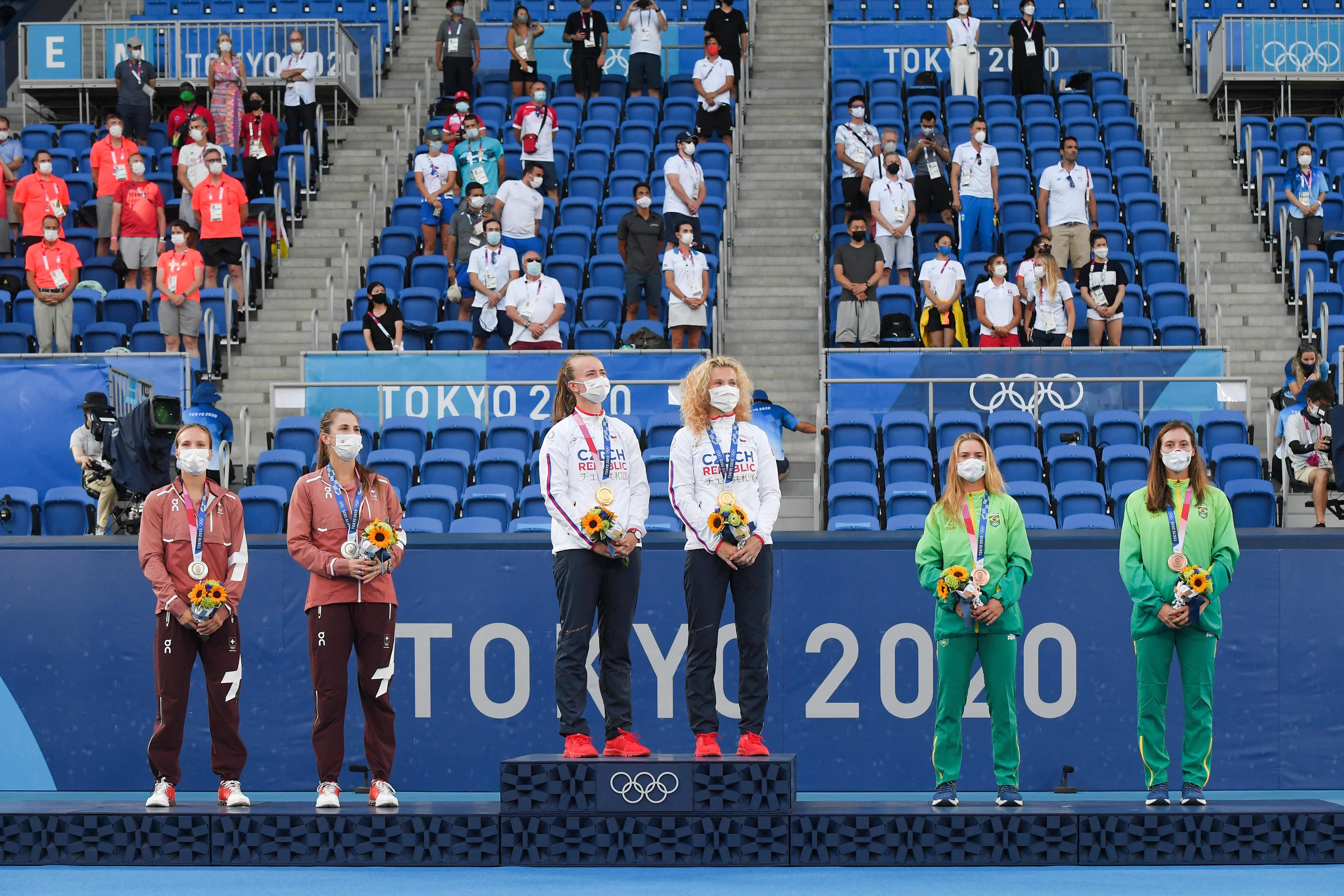 Cerim&ocirc;nia de premia&ccedil;&atilde;o incluiu a primeira medalha da hist&oacute;ria do t&ecirc;nis brasileiro