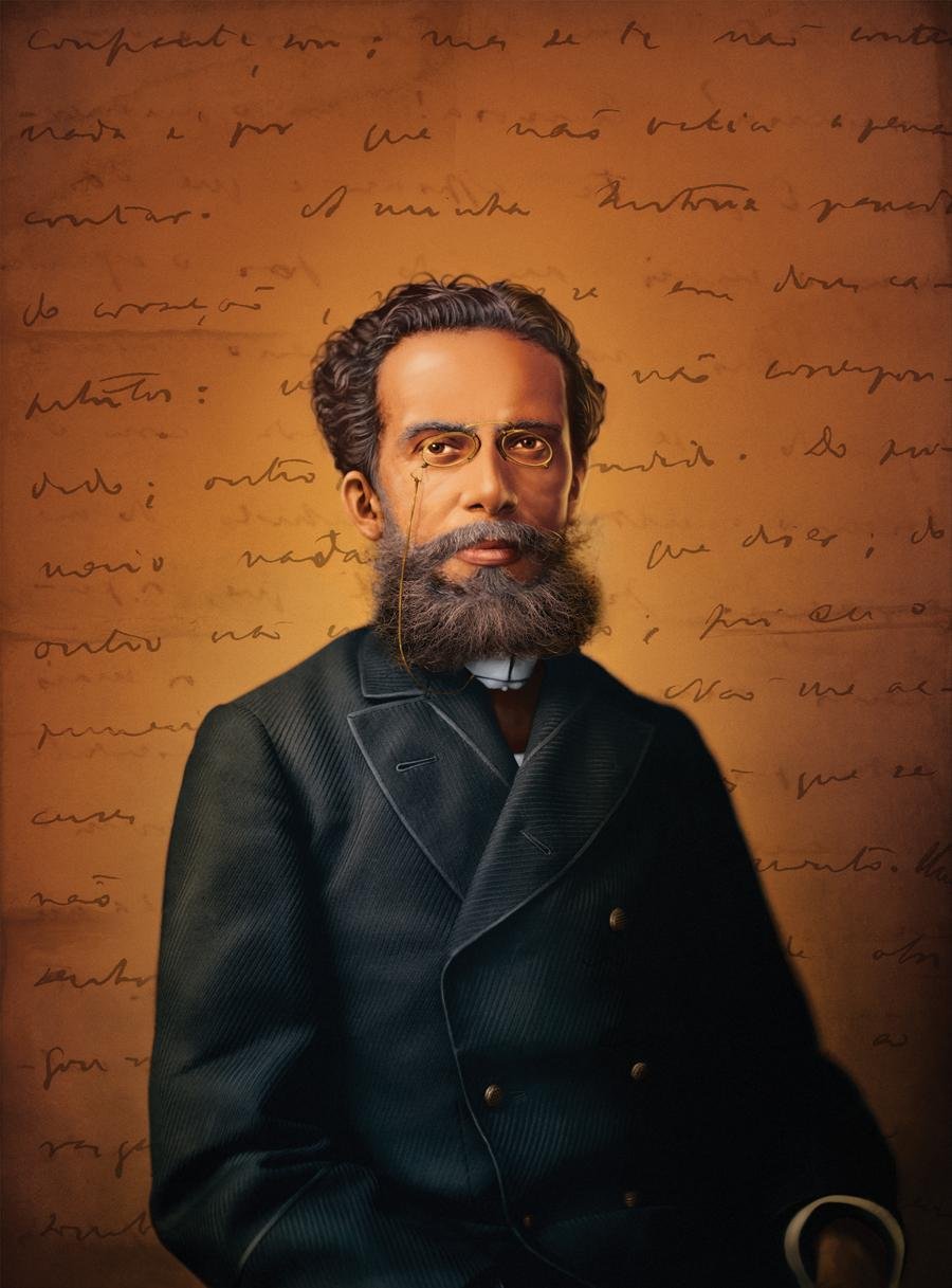 O escritor Machado de Assis.