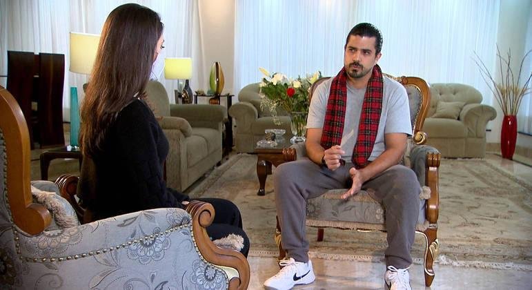 O modelo Anthony J&uacute;nior conseguiu que Francisco Cuoco fa&ccedil;a o teste de DNA