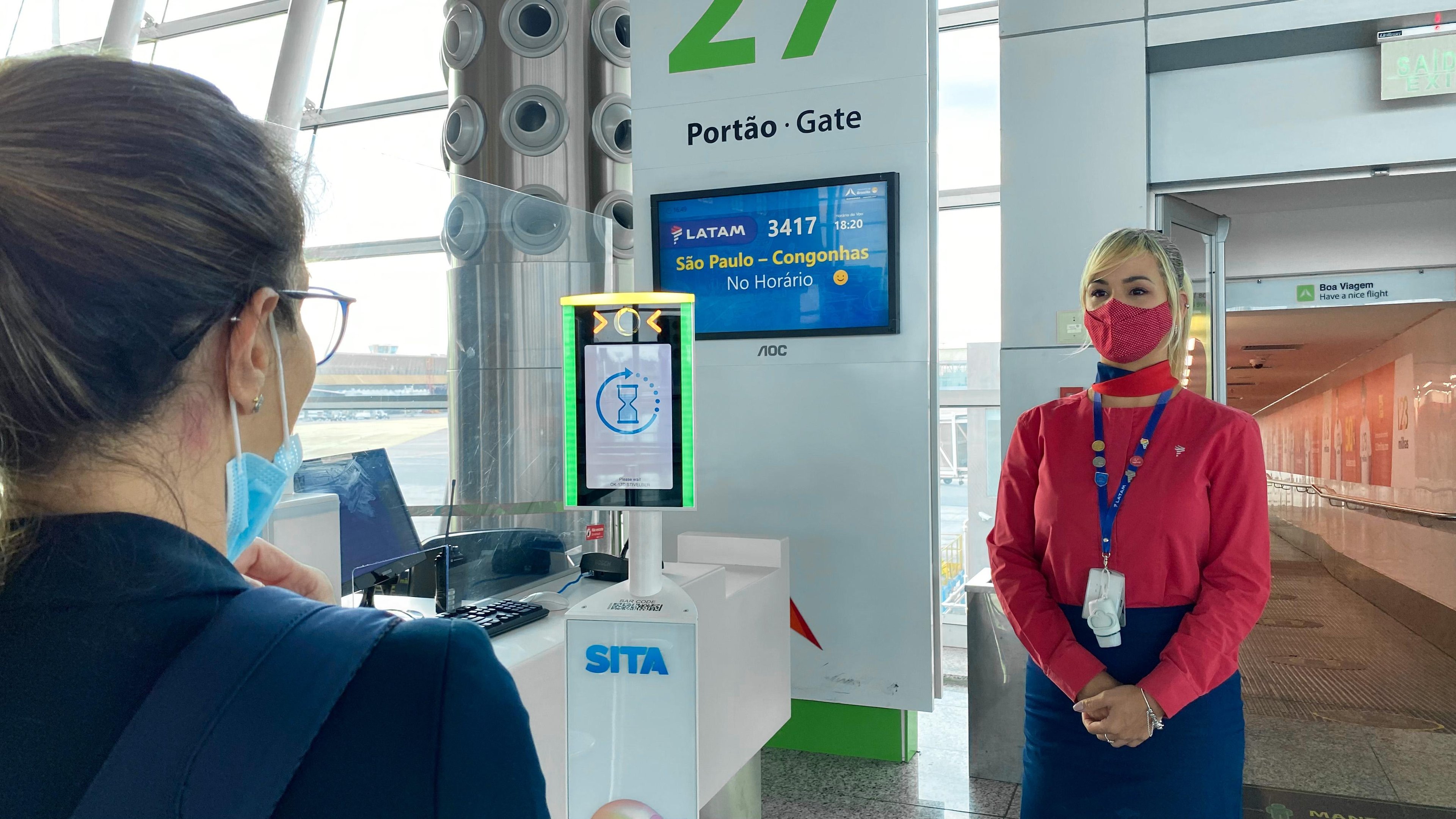 Aeroporto de Bras&iacute;lia ser&aacute; o sexto do pa&iacute;s a testar a biometria facial do programa Embarque + Seguro do Governo Federal