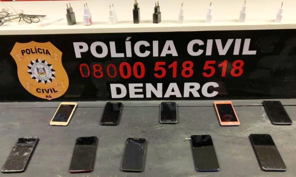 L&iacute;der do tr&aacute;fico de drogas em Cachoeirinha ocupa recinto com sete detentos