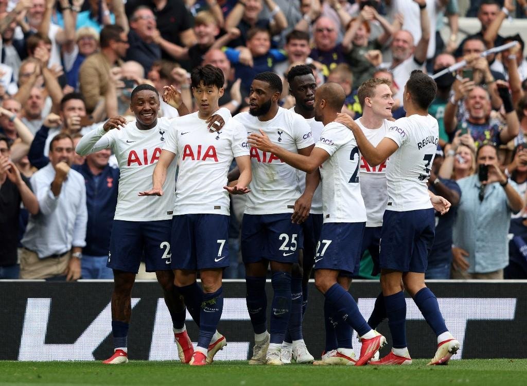 O atacante sul-coreano Son Heung-min marcou o gol da vit&oacute;ria do Tottenham sobre o City