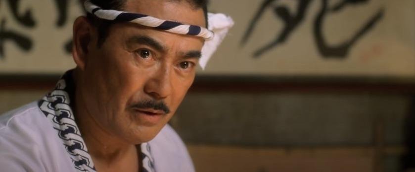 Sonny Chiba em "Kill Bill", filme de Quentin Tarantino