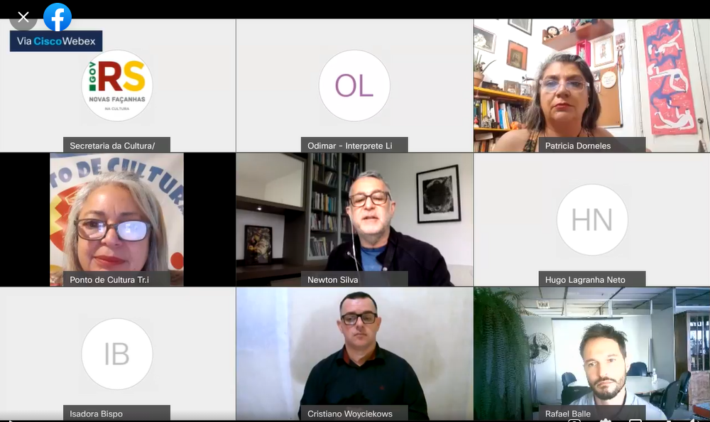Live contou com a presen&ccedil;a do Diretor de Fomento da Sedac, Rafale Balle, de representantes da Funda&ccedil;&atilde;o Marcopolo e do Instituto Trocando Ideia de Tecnologia Social.