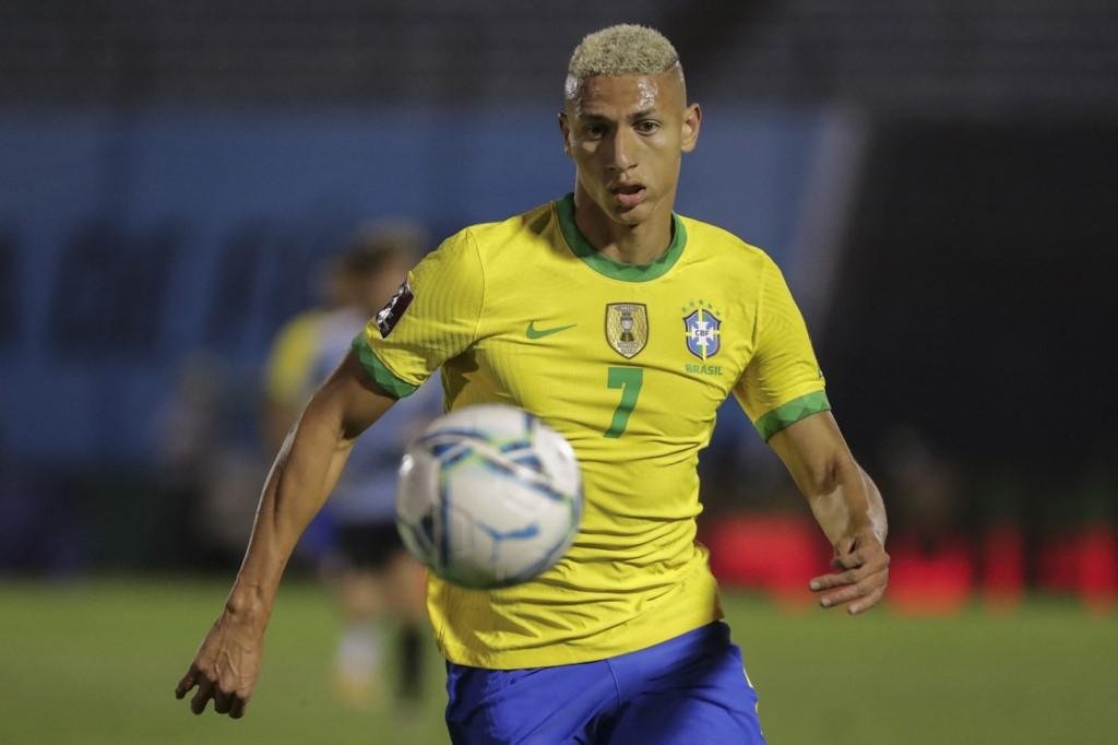 Richarlison atua pelo Everton, da Inglaterra