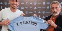 Galhardo foi apresentado oficialmente no Celta